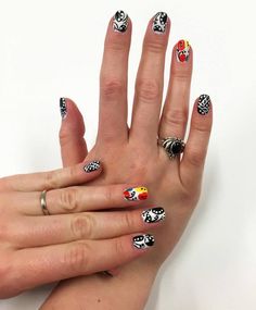 Missoni nails | YLiving Missoni, Paw Print Tattoo