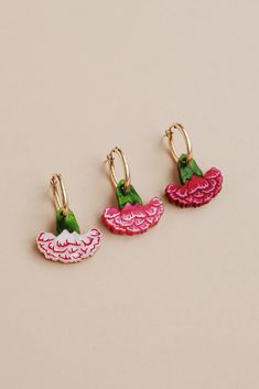 Playful Jewelry, Earrings Diy Handmade, Blooming Garden, Colour Ways, Future Style, Gold Filled Hoops, Wolf Moon, Handmade Fashion Jewelry, Acrylic Jewellery