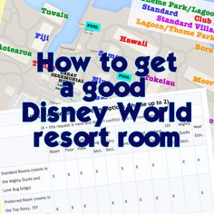 how to get a good disney world resort room on the app store's map