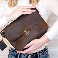 Leather Crossbody Bag Woman, Custom Leather Mini Bag Cross Body, Leather Bag Women, Handbag Shoulder Bag, Mothers Day Gift for Her Mom Wife - Etsy Blue Leather Bag, Leather Mini Bag, Embossed Bag, Brown Leather Backpack, Minimalist Accessories, Small Leather Bag, Women Leather Backpack, Crossbody Bag Women, Leather Bag Women