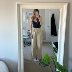 So Cute And Comfy! Perfect Length And So Perfect For The Winter Trendy Beige Corduroy Bottoms, Motel Rocks, Pants Color, Corduroy Pants, The Winter, So Cute, Pant Jumpsuit, Wide Leg, Pants For Women