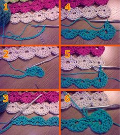 the steps to crochet an afghan