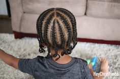 Boy Braids - Toddler | Hey Chrishinda Boys Braids, Black Boy Hairstyles, Hairstyle Braided, Braids Kids, Toddler Braids