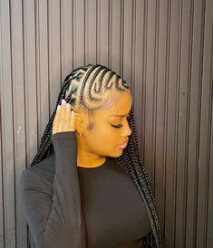 Hair Braid Designs, Cornrows Braids For Black Women, Big Box Braids Hairstyles