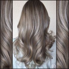 Ash Gray Hair Color, Ash Grey Hair, Blonde Ideas, Rambut Brunette, Ash Blonde Hair Colour, Ash Hair, Gorgeous Gray Hair, Light Ash Blonde