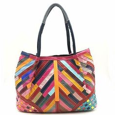 Made of High Quality Genuine Leather (Outer) and Cotton (inner) Occasion: Travelling, Work Place, Dating, Shopping.  Eye Catching, Fancy Colored Design Rich pocket design inside Bag main Size: 16.6 X 5.5 X 11.8 " ( 42 cm X 14 cm X 30 cm) Multicolor Handheld Leather Shoulder Bag, Leather Shoulder Bag With Large Capacity For Fashion, Trendy Multicolor Handheld Bag, Leather Bags With Adjustable Strap, Retro Leather Hobo Bag With Large Capacity, Trendy Multicolor Hobo Bag With Adjustable Strap, Multicolor Top Handle Shoulder Bag With Adjustable Strap, Multicolor Top Handle Shoulder Bag For Travel, Leather Satchel Fashion Accessory Bag