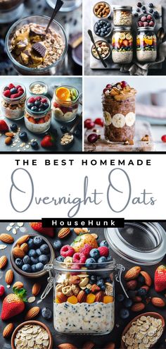 the best homemade overnight oatmeal recipe