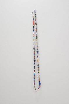 "This is a wonderful Colorful Assorted Round, Oval and Rectangular Beaded Necklace from India. A truly a wonderful necklace that will compliment any outfit and is lightweight and comfortable to wear. A great gift to give for all occasions COLORS AND SHAPES OF BEADS WILL VARY 50\" long AT BACARA WE STAND BEHIND ALL OF OUR MERCHANDISE. WE CAN PROVIDE REFERENCES FOR ALL ARTIFACTS THAT WE SELL, AS WELL AS DOCUMENTATION TOWARD THEIR AUTHENTICITY. FULL MONEY BACK GUARANTEE WILL BE PROVIDED FOR DISSATI Weird Jewelry, Red Pendants, Bead Necklaces, Small Beads, Necklace Beaded, Beaded Necklaces, Nice Things, Fashion Jewelry Necklaces, Glass Necklace