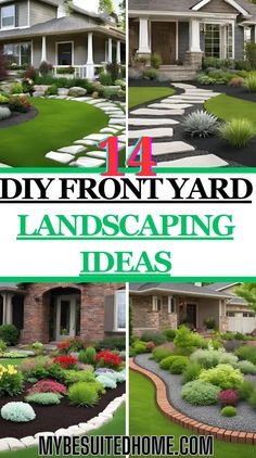 front yard landscaping ideas that are easy to do and great for the homeowners