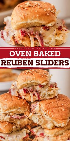 Bite into the flavor-packed Oven Baked Reuben Sliders! Perfect for St. Patrick’s Day or game day food ideas, these sliders combine corned beef, Swiss cheese, and thousand island dressing on soft Hawaiian Sweet Rolls. Serve with potato chips for an easy football snack or Super Bowl appetizer recipe!