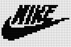 a black and white pixellated image of a shoe