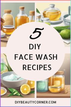 Discover 5 amazing DIY face wash recipes that will revolutionize your skincare routine! Unveiling the perfect blend of natural ingredients, each recipe is accompanied by a detailed ingredient list and step-by-step instructions. Explore the unique benefits of every ingredient, and pamper your skin with these homemade wonders. Elevate your self-care game and achieve a radiant complexion effortlessly. Say hello to healthier, glowing skin today! Diy Face Cleanser, Face Wash Recipe, Homemade Makeup Remover, Diy Face Wash, Homemade Face Wash, Stop Hair Breakage, Natural Face Wash, Makeup Removers, Home Remedies For Skin