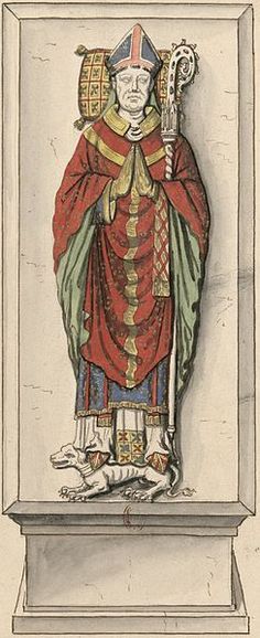 Pierre Cauchon.Cathédrale Saint-Pierre de Lisieux.Drawing of tomb of Roger de Gaignières.(1371-1442) was Bishop of Beauvais from 1420 to 1432. A strong partisan of English interests in France during the latter years of the Hundred Years' War,his role in arranging the execution of Joan of Arc led most subsequent observers to condemn his extension of secular politics into an ecclesiastical trial. Design Boards, 15th Century, British Museum, Wikimedia Commons, Art Boards, Humanoid Sketch, France