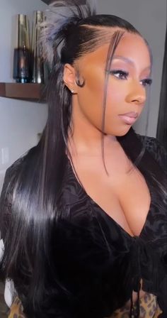 Bday Hair, Girl Hair Colors, Goddess Braids Hairstyles, Protective Hairstyles Braids, Glam Hair, Girls Hairstyles Braids