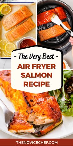 the very best air fryer salmon recipe