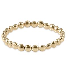 Enewton Designer : Honesty - 6mm Bead Bracelet - Gold - Enewton Designer : Honesty - 6mm Bead Bracelet - Gold Headband Jewelry, Be Honest With Yourself, Gold Bead Bracelets, Own It, Classic Gold, Bracelet Collection, Be Honest, Roll On, Bracelet Stack