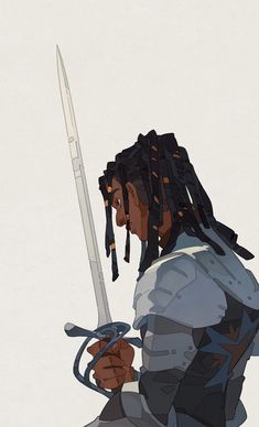 ArtStation - Le prince de Conti Knight Drawing, Black Characters, Black Anime Characters, Black Art Pictures, Character Poses, Character Design Male, Character Design References, Dnd Characters, Character Portraits