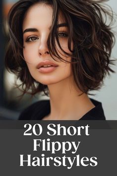 Messy Short Haircuts For Women, Short Layered Haircuts Unstyled, Fun Bob Haircut, Wavy Short Haircuts For Women, Different Types Of Bob Haircut, Short Layered Haircuts Women, Flippy Bob Hairstyles, Short Girls Haircut, Teen Short Haircut