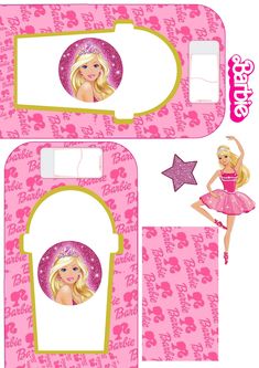 barbie doll with pink dress and stars on it