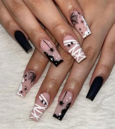 Horror Nails, Holloween Nails, Halloween Acrylic Nails, Cute Nails For Fall, Dope Nail Designs, Nail Swag, Halloween Nail Designs, Nailed It