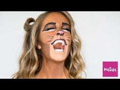 Simba Makeup, Simba Und Nala, Simba Rey Leon, Wolf Makeup, Halloween Nail Decals, Lion King Costume, Simba Lion