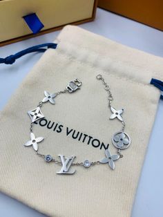 Lv Bracelet, Louis Vuitton, Bracelet, Blue