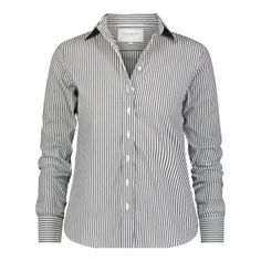 The Icon Shirt runs tailored at the waist, chest and back. For a contemporary fit, order true size. For a blousier fit, size up, or consider The Boyfriend Shirt for an even looser look. Our perfect fit cotton stretch button down now in a fun and fashionable stripe! Not to worry, your favorite fit is still here but we've added this sublime stripe. Best of all? Our patented No Gape® button technology has got you covered. We designed our best-selling Icon Shirt to be fitted throughout, giving you a The Boyfriend, Boyfriend Shirt, The Shirt, Bye Bye, White Stripe, Portugal, Perfect Fit, Womens Sizes, Technology