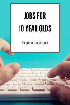 Is your child looking to earn his or her own money? Learn about the top jobs for 10 year olds on the Frugal Fun Finance blog. There's something for every personality and schedule! Kids Earning Money, Chore List For Kids, Learn And Earn, Money Activities, Money Chart, Kids Money