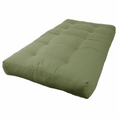 Bring new life to your futon frame with this colorful and comfortable 8-inch thick twill futon mattress. Twin Futon, Murphy Bed Ideas, Microsuede Fabric, Full Size Futon, Futon Frames, Murphy Bed Ikea, Murphy Bed Plans, Futon Mattress, Ideas Ikea