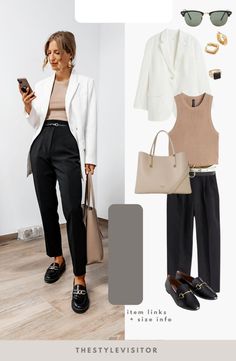 Casual Work Outfits Women, Mode Tips, Office Casual Outfit, Business Casual Outfits For Women, Business Casual Outfits For Work, Mode Casual, Classy Work Outfits, Stylish Work Outfits