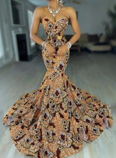 Ankara Prom Dress, Nigerian Traditional Dresses, Ankara Maxi Dress, African Bridal Dress, African Party Dresses, Kente Print, Ankara Long Gown Styles, Kente Dress, African Prom Dresses