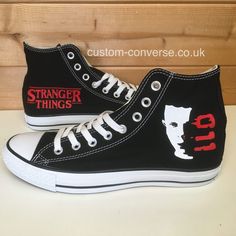 There's nothing cooler than a pair of Stranger Things Converse to really throw it back to the 80s. Painted freehand with fully waterproof paints these are made to last!