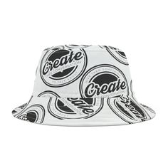 Embrace the laid-back vibes of summer and upgrade your look with our Logo Signature Bucket Hat. Because when it comes to style and sun protection, nothing beats a classic bucket hat with a signature twist. Material: 100% polyester Available in 2 sizes Custom White Bucket Hat, Upgrade Your Look, Large White, Sun Protection, Bucket Hat, Sweater Shirt, Stitching, Twist, Things To Come