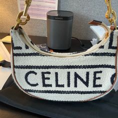 Authentic And Ohh So Pretty. Great Condition. Medium Bag, Celine Bags, Medium Bags, Black Cream, So Pretty, Limited Time, Satchel, Bag Lady, Cream