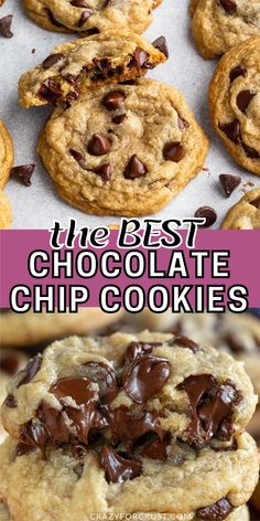 the best chocolate chip cookies in the world are made with only 3 ingredients, and they're so good to eat