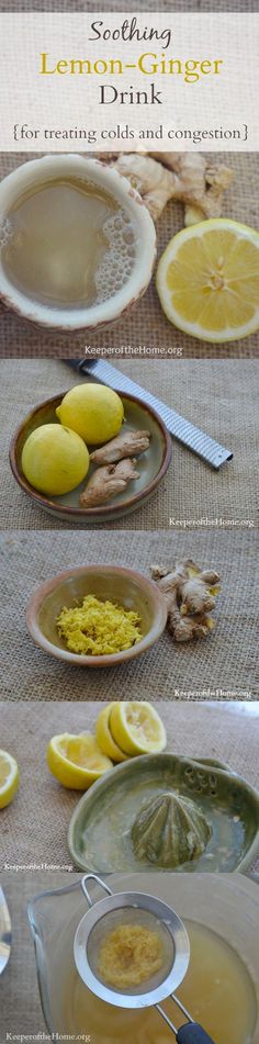 Sick Tips, Lemon Ginger Drink, Ginger And Lemon, Boost Circulation, Ginger Drink, Lemon Ginger, Citrus Juicer, Cracked Heels