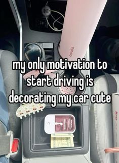 #driving #car #cardesign #cardecor #driverslicense #drove #teengirl #teengirls #real #pinterest #aesthetic #lanadelreyaesthetic #girly #coquette Used Car Aesthetic, Drivers Licence Aesthetic, Driving License Aesthetic, Teen Cars, Gabriela Core, First Car Aesthetic, Driving Motivation, Driving Confidence, Get My License