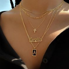 Metal: Available in .925 sterling silver & 18KT gold vermeil Chain type: Curb Length: 16' + 2' extender; 18' total Standard Style: Uppercase initial. A-Z characters. Luxury Initial Necklace, Initial Chain Letter Necklace, M Jewelers, Chain Letter, Initial Disc Necklace, Fine Gold Jewelry, Gold Vermeil Jewelry, Letter Pendant Necklace, Linking Rings