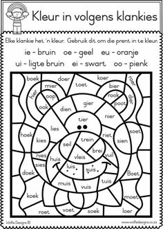 a coloring page with the words in german