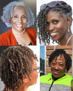 Coiling Natural Hair, Short Locs Hairstyles