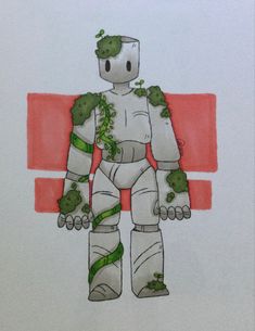 Iron Golem Minecraft Fan Art, Minecraft Cake Drawing, Minecraft Drawings Cute, Iron Golem Minecraft, Minecraft Artwork, Minecraft Oc