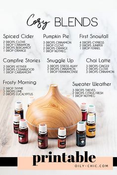 Fall Essential Oils, Oils For Hair, Benefits Of Essential Oils, Essential Oils Herbs