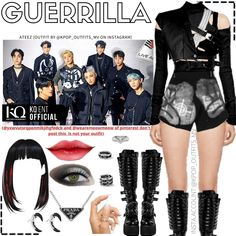 Kpop Concert Outfit Ideas, Concert Oufit, Outfit Ideas Midsize, Outfit Ideas 2022, 70’s Outfit, Techno Outfit