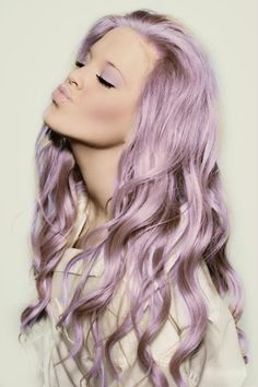 Eventually im going to dip dye my hair this color. #hair #beauty.... LOVE Champagne Blond, Brunette Ombre, Color Rubio, Curls For Long Hair, Pastel Hair, Loose Curls, Olivia Palermo, Hairstyles For Round Faces, Hair Envy