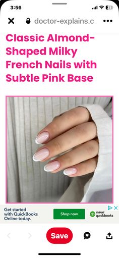 the french manis are pink and white with black tips on them, which is also available