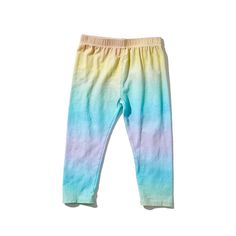 Rainbow Ombre Leggings Rainbow Ombre, Ombre Print, Ombre Leggings, Holiday Plaid, Tie Dye Leggings, Cute Pajamas, Knit Leggings, Inspiration For Kids, Kids Pajamas