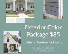 the exterior color package $ 895 is available for 2 weeks full color renderings on your home photo