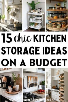 kitchen storage ideas on a budget Small Kitchen Storage Ideas Tiny Spaces, Small Neutral Kitchen Ideas, Storage Ideas For Small Kitchens, Functional Home Ideas, Fruit Storage Ideas Counter Space, Kitchen Storage Ideas For Small Spaces, Small Kitchen Ideas Organization, Space Saving Kitchen Ideas, Tiny Kitchen Organization