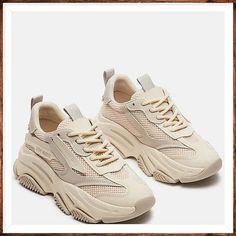 POSSESSION NATURAL MULTI - Women's Shoes - Steve Madden Canada Steve Madden Possession, Steve Madden Sneakers, Unique Sneakers, Dad Sneakers, Trendy Streetwear, Street Style Edgy, Streetwear Sneakers, Workout Shoes, Trending Sneakers