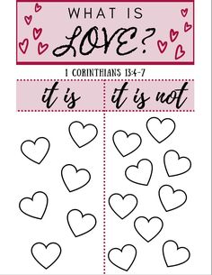 what is love? i corintians it's not